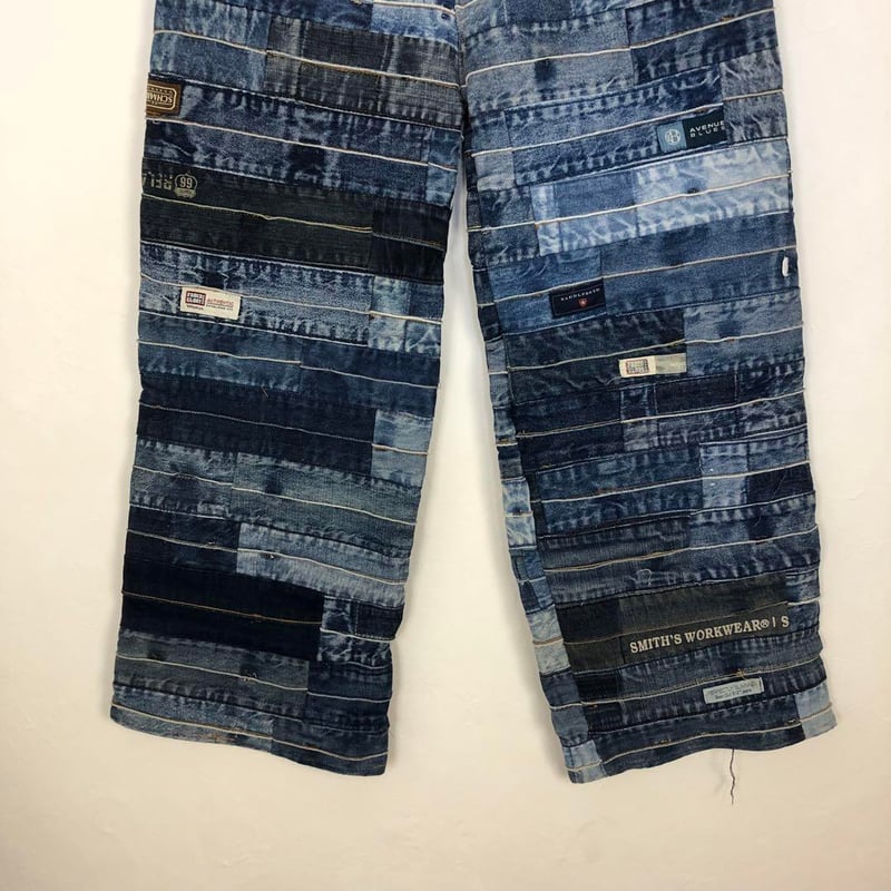 リーバイス リメイク デニム パンツ Gパン 再構築 パッチワーク