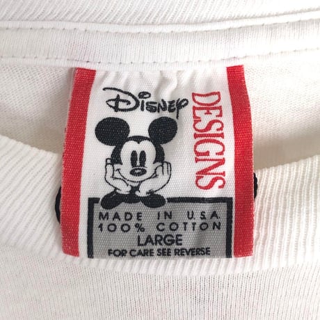 90s　USA製　Disney オールドディズニー　ミッキー　Tシャツ