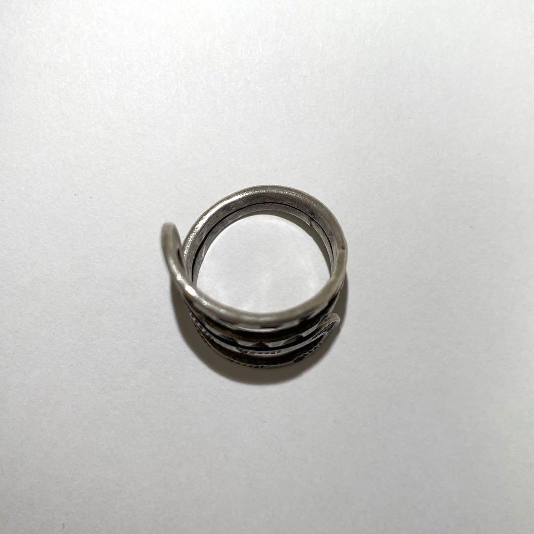KARENSILVER カレン シルバー 民族 ハンドメイド リング 大ぶり 指輪
