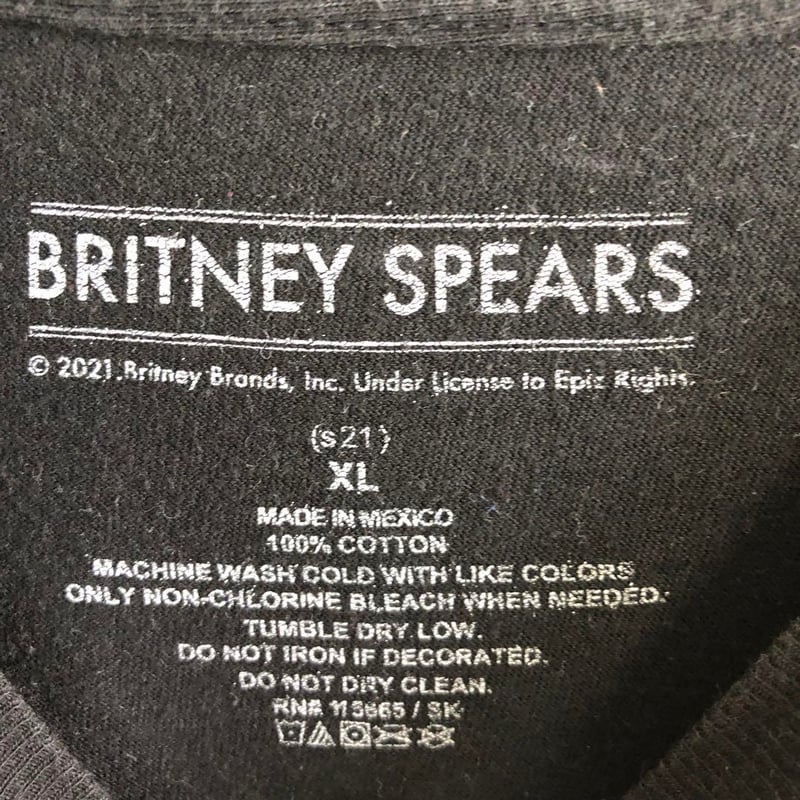 Britney Spears ブリトニースピアーズ 半袖 Tシャツ ビッグ