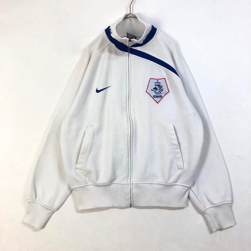ナイキ オランダ 代表 サッカー ジャージ トラックジャケット 白
