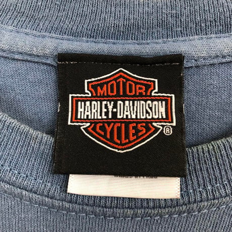 ハーレーダビッドソン　プリント　ビッグロゴ　半袖　Tシャツ