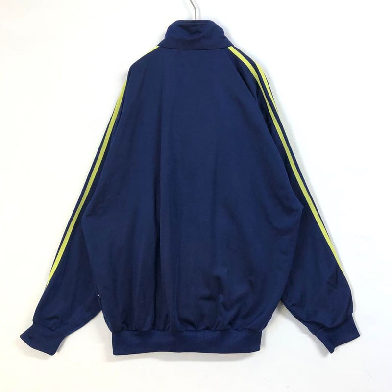 極美品✨Y2K✨アディダス トラックジャケット 刺繍ロゴ レトロ 青 紺 M Y2K adidas/アルゼンチン代表 トラックジャケット/M/ネイビー - メルカリ