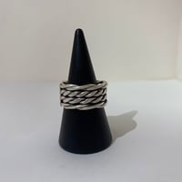 KARENSILVER　カレン　シルバー　民族　ハンドメイド　ツイスト　リング　指輪　925