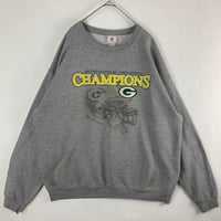 NFL パッカーズ　ビッグロゴ　スウェット　トレーナー　グレー