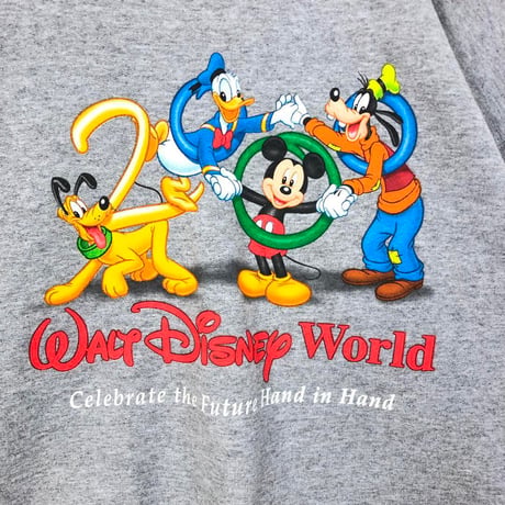 2000年記念　オールドディズニー　USA製　ミッキー　スウェット
