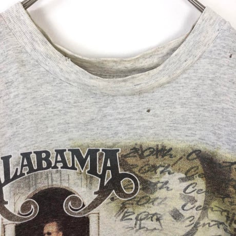 20th　アラバマ　ALABAMA　ビッグロゴ　Tシャツ　グレー