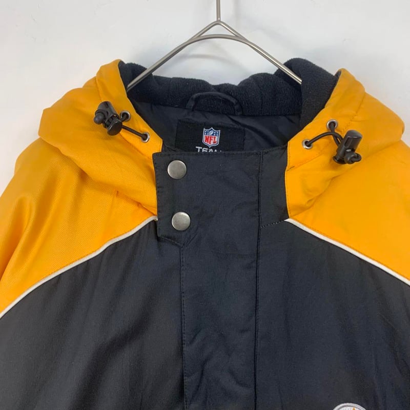 NFL スティーラーズ ナイロンジャケット 90s古着 刺繍ビッグロゴ