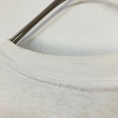 90s シングルステッチ　USA製　米国旗　ビッグロゴ　半袖　Tシャツ