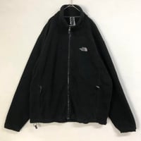 ノースフェイス　フリースジャケット　フルジップ　ブルゾン　ロゴ