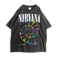 BOOTLEG Nirvana ニルヴァーナ　シングルステッチ　Tシャツ　黒