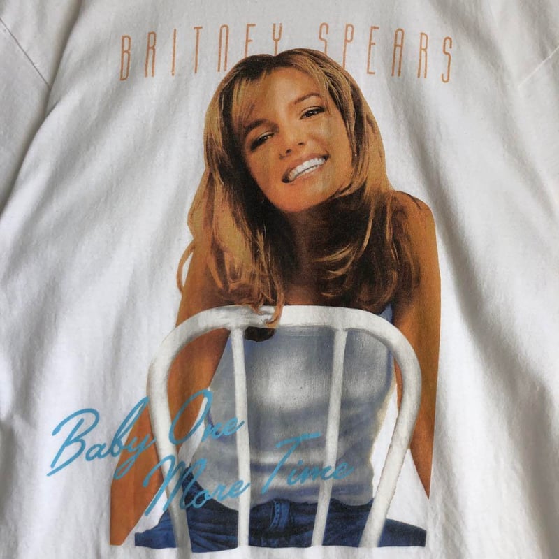 Britney Spears ブリトニースピアーズ ビッグプリント Tシャツ