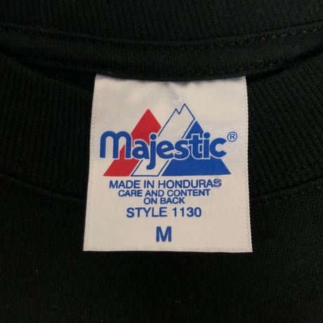 00s マジェスティック　MLB　野球　半袖　Tシャツ　黒