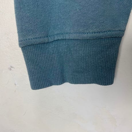 アイゾッド　刺繍　ロゴ　スウェット　トレーナー　水色　ハーフジップ