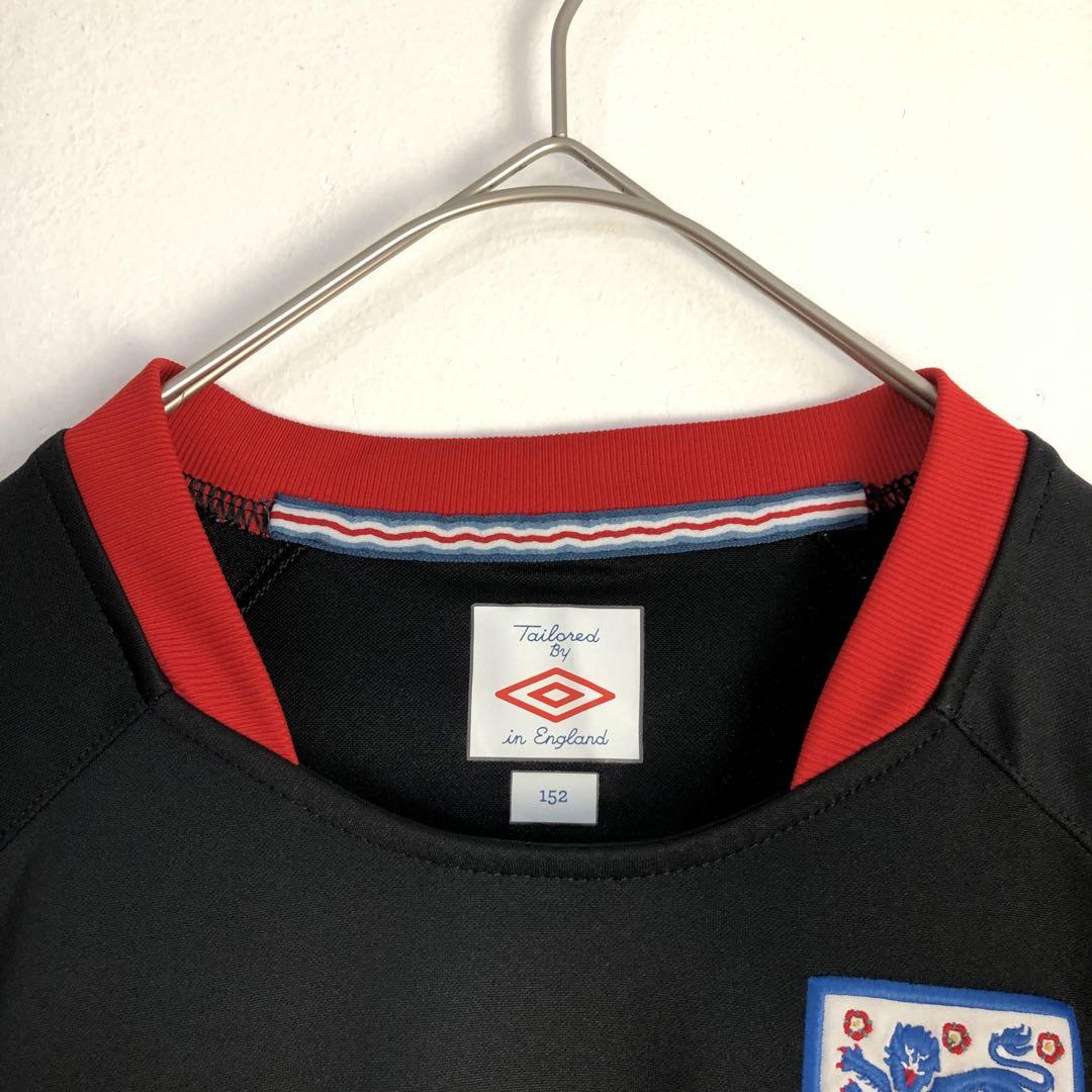 イングランド アンブロ トレーニングシャツ ユニフォーム サッカー 黒