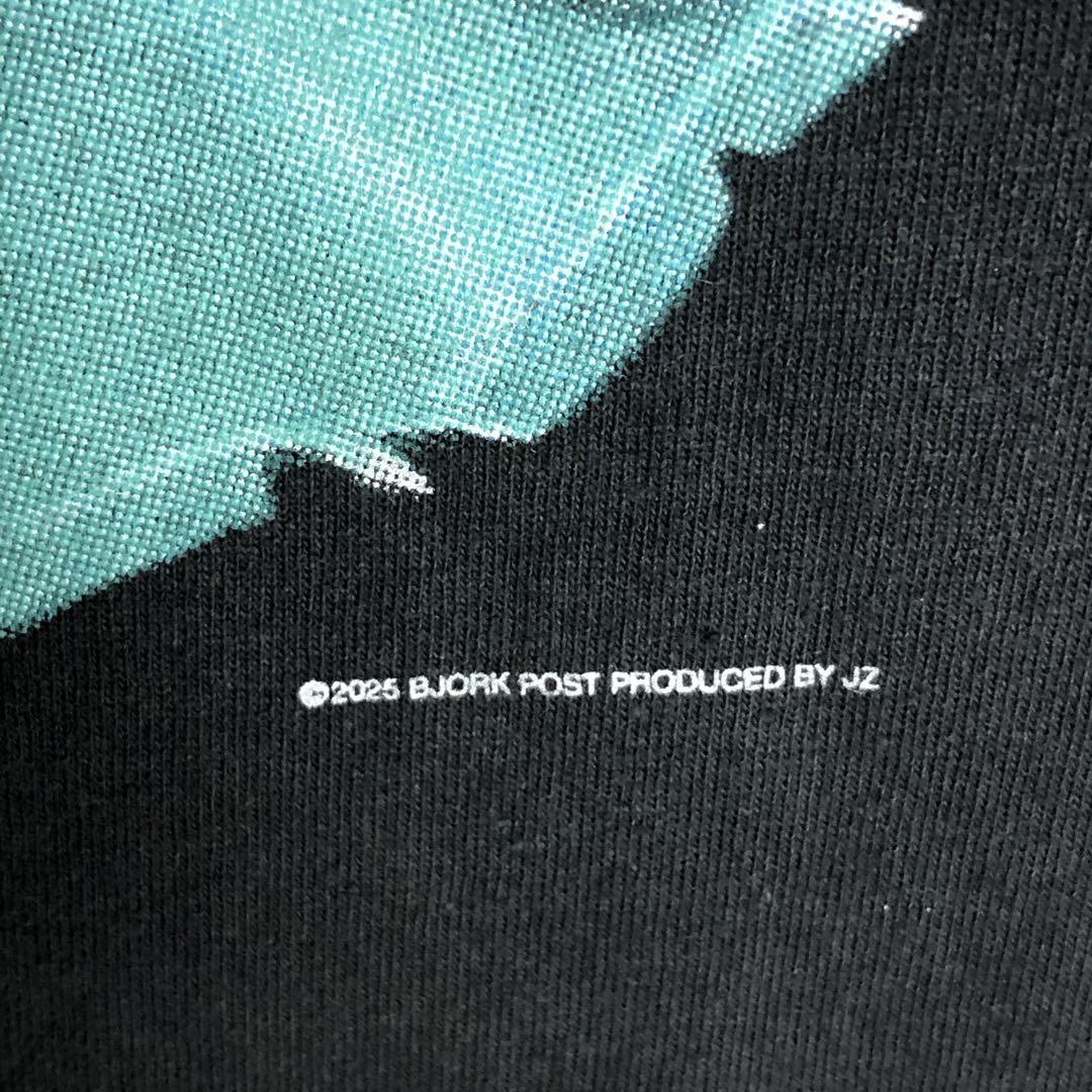 BOOTLEG Björk ビョーク シングルステッチ 両面 ビッグプリント ロンT