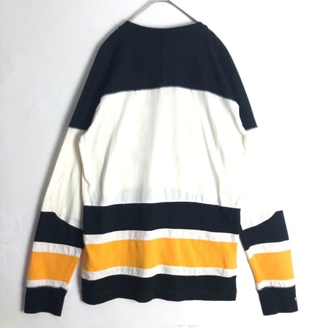 NHL　ボストン　ブルーインズ　スウェット　トレーナー　白　黒