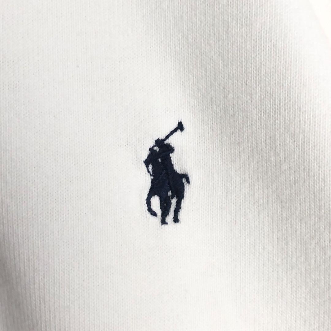 【美品】ラルフローレン・ラガーシャツ・ポニーロゴ刺繡・長袖シャツ・90s・XL POLO RALPH LAUREN 長袖 ラガーシャツ XL イエロー ネイビー ポロ