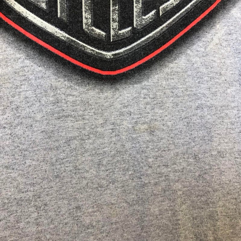 ハーレーダビッドソン 両面 プリント ロゴ 半袖 Tシャツ グレー