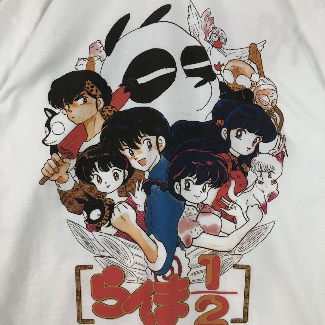 BOOTLEG らんま1/2 半袖 アニメ Tシャツ ビッグプリント | PEACE TOWN