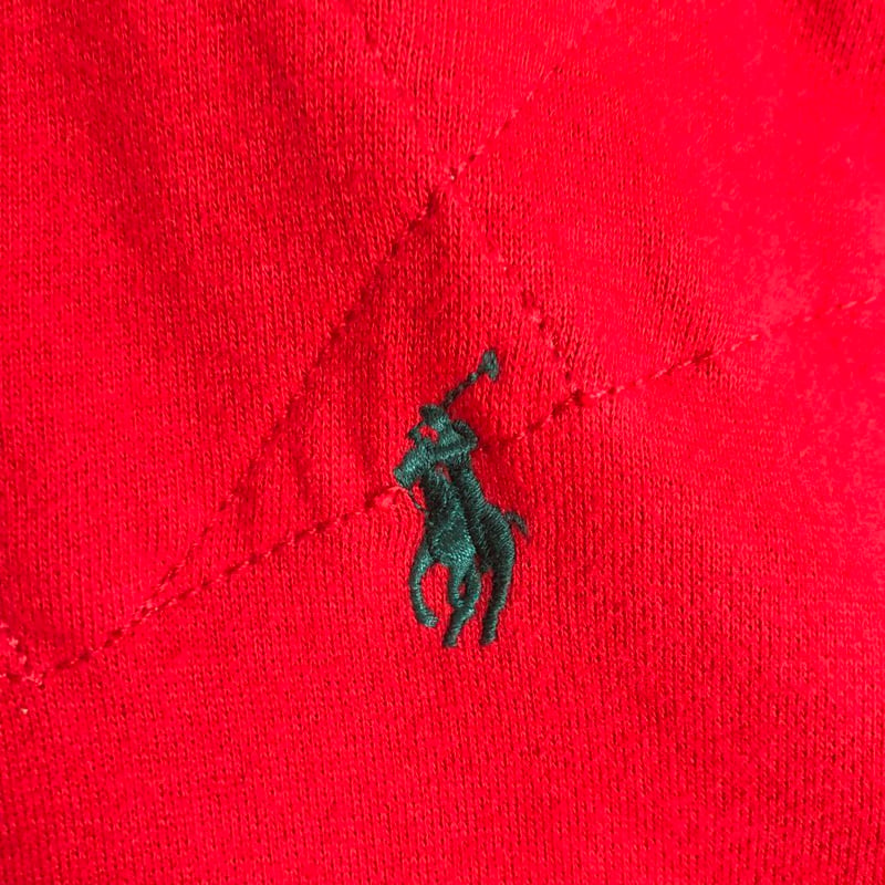 POLOラルフローレン　刺繍ポロシャツ　赤 POLO RALPH LAUREN（ポロ・ラルフローレン） 【新品】ポロラルフ