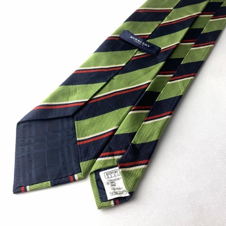 Burberry バーバリー ロンドン　ネクタイ　ストライプ　シルク