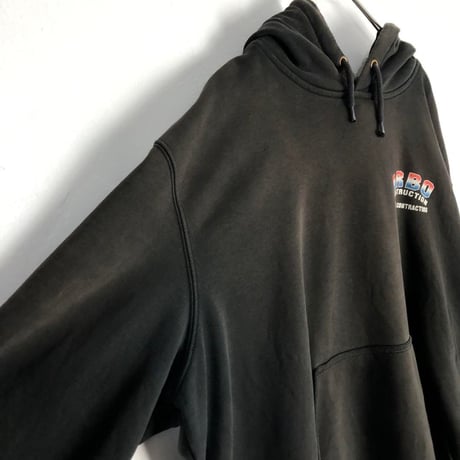 Carhartt カーハート　ロゴ　裏起毛　パーカー　フーディ　黒