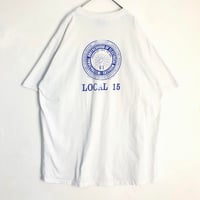 USA製　Lee　BROTHERHOOD 企業　Tシャツ　半袖　白