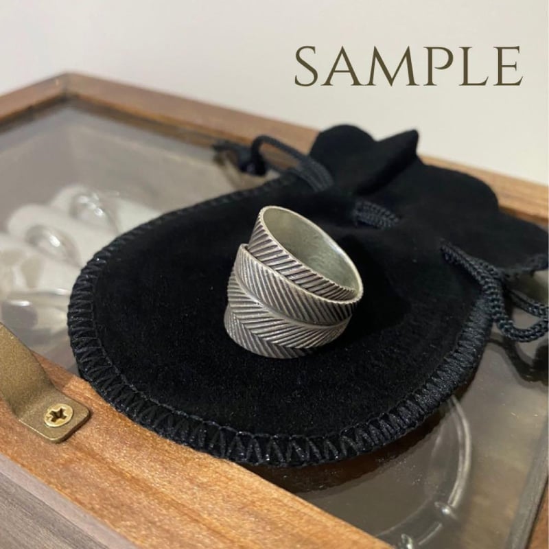 カレン シルバー 民族 ハンドメイド 捻れ リング 指輪 9号 925