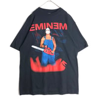 BOOTLEG　EMINEM エミネム　ビッグプリント　Tシャツ　黒