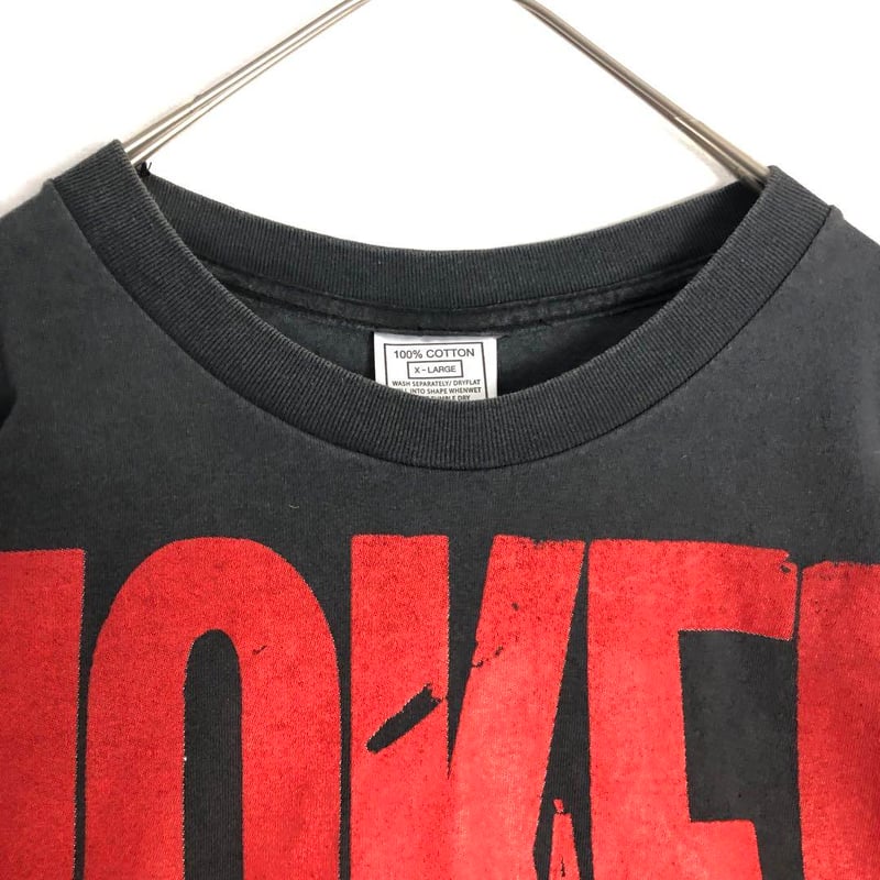 BOOTLEG JOKER ジョーカー シングルステッチ ビッグプリント Tシャツ 