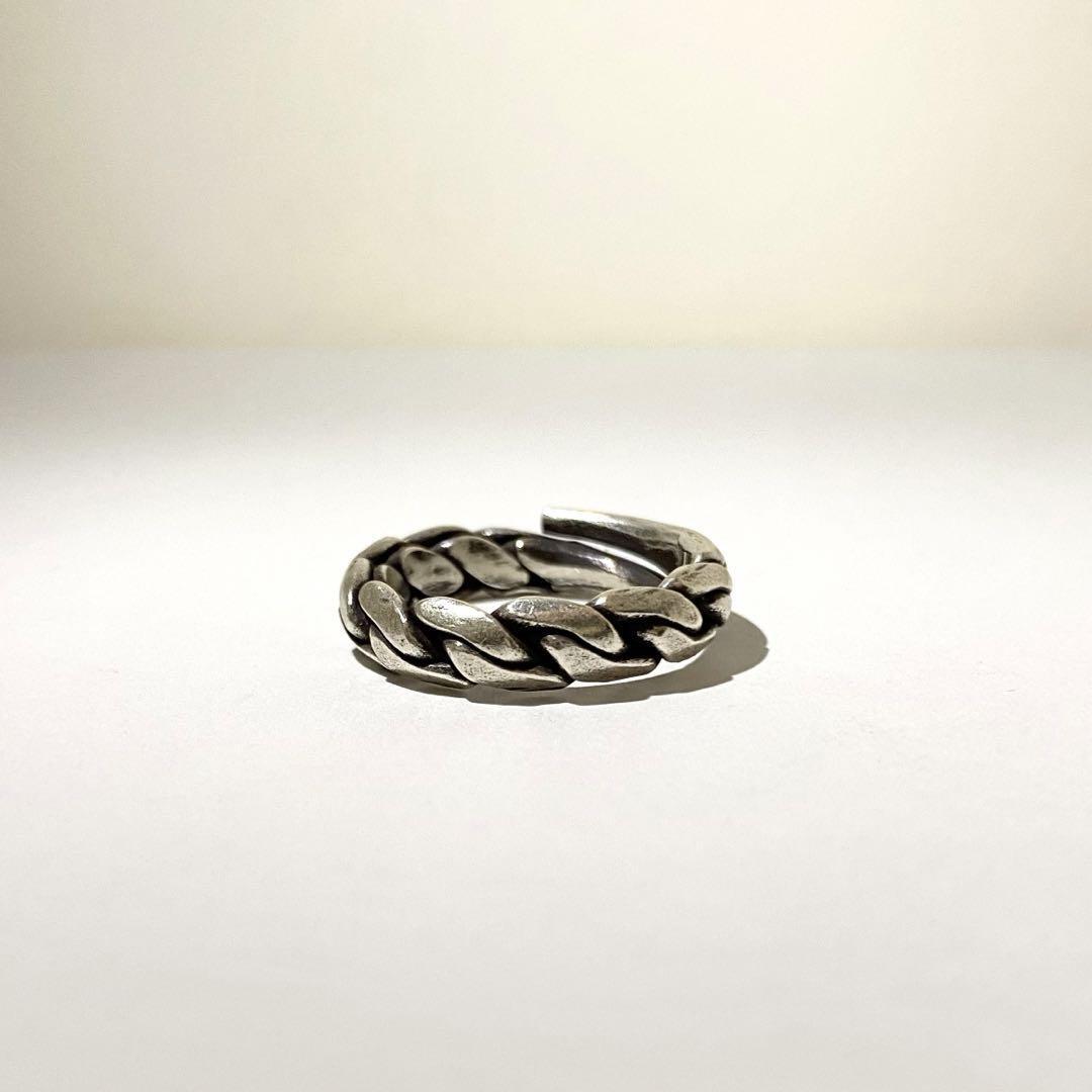 【KarenSilver】ビンテージ シルバー トライバルリング ハンドメイド KARENSILVER カレン シルバー 民族 ハンドメイド ツイスト リング 指輪
