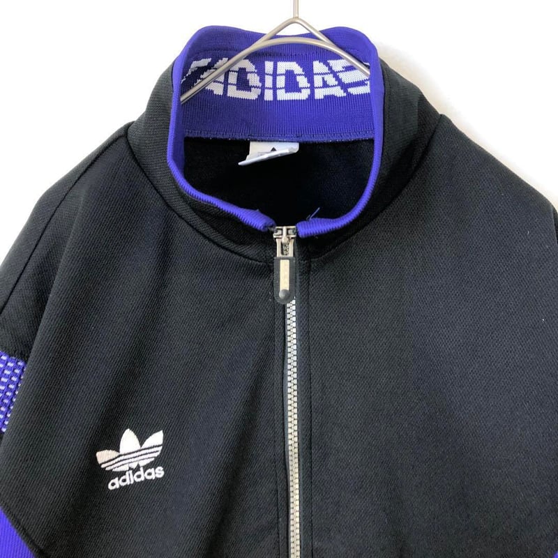 デサント製 アディダスオリジナルス ジャージ トラックジャケット 刺繍