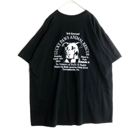 アニマル　ドーベルマン　犬　動物保護団体　半袖　Tシャツ