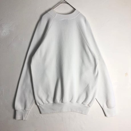 USA製　90s　ONEITA　くま　アニマル　長袖　スウェット　裏起毛