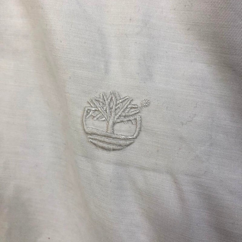 ティンバーランド ブルゾン ジャケット 刺繍 ロゴ 撥水 白 | PEACE TOWN