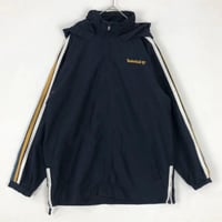 ウィルソン ジャージ ナイロンジャケット 刺繍 ロゴ ゆるだぼ 紫