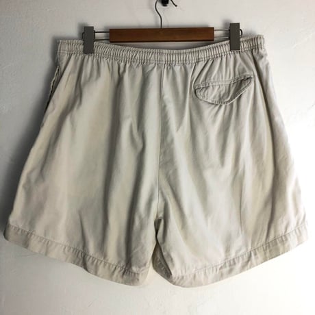 80's Ralph Lauren　ラルフローレン　刺繍ロゴ　ハーフ　ショートパンツ
