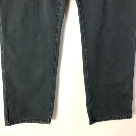 メキシコ製　Dickies　ディッキーズ　ブラックデニム　ペインター　パンツ　黒