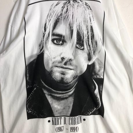 BOOTLEG Nirvana ニルヴァーナ　カートコバーン　ロンT 白