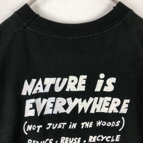 90s フルーツオブザルーム　メッセージT　レストラン　Tシャツ
