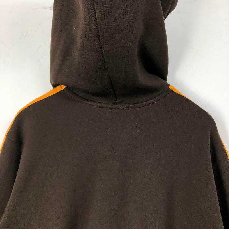 極美品 アディダス　トラックジャケット ジャージ 茶 バックプリント large 80s 90s アディダス adidas トラックジャケット ジャージ
