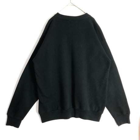 90s TULTEX　スヌーピー　ビッグロゴ　スウェット　黒