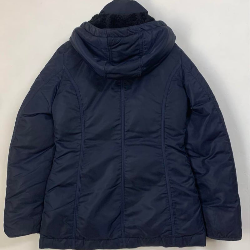 ポロ ラルフローレン 刺繍 ワッペン ダウンコート ジャケット 紺