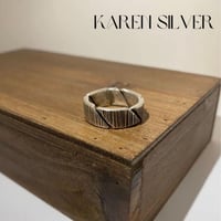 KARENSILVER　カレン　シルバー　民族　ハンドメイド　リング　指輪　925