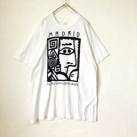 00s MADRID WEAR GRAPHIC ロゴ　半袖　Tシャツ