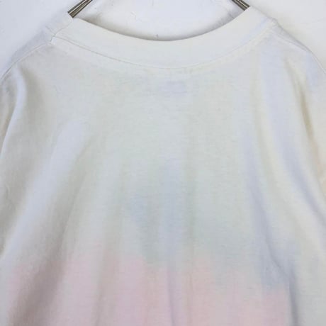 90s シングルステッチ USA製 ヘインズ　ロゴ　Tシャツ　白
