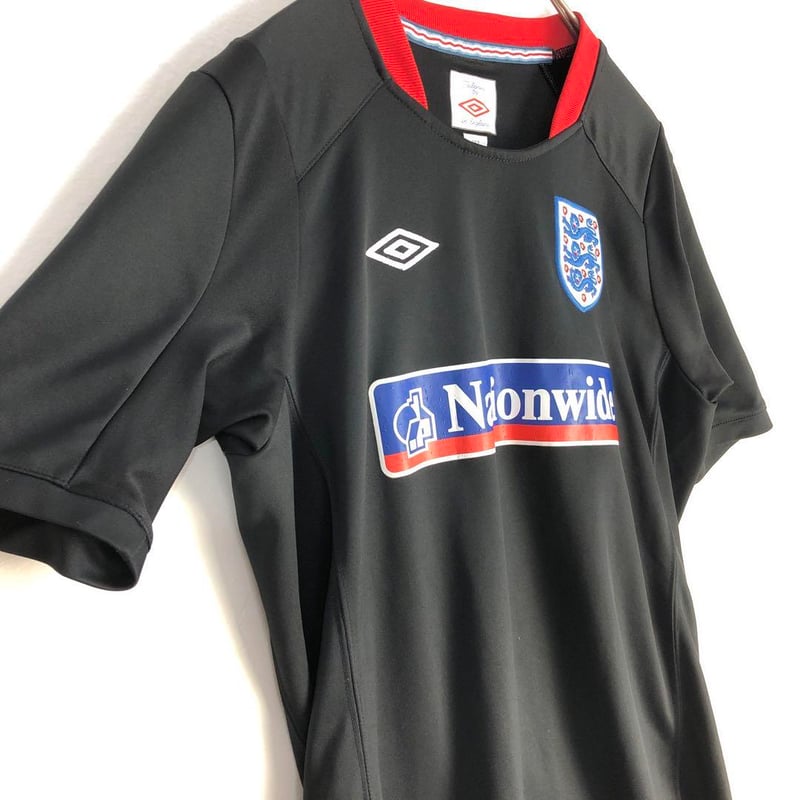 イングランド アンブロ トレーニングシャツ ユニフォーム サッカー 黒