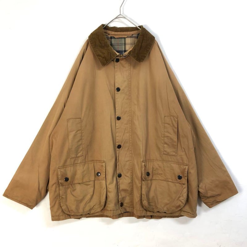 2833 バブアージャケットコート襟ゆるだぼ茶