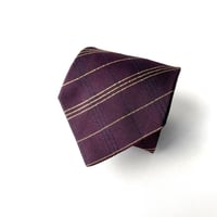 Burberry　バーバリー　ロンドン　シルク　ネクタイ　チェック　ワインレッド